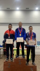 Kadek Dwi Wahyudi Peraih Medali Emas Cabang Olahraga Karate Kata Putra -60kg